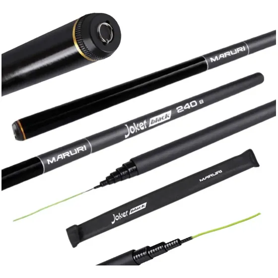 Vara De Pesca Maruri Joker Black Lisa De Mão 1,80 Metros Cor Preto