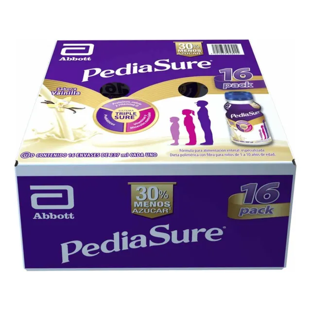 Pediasure Plus Sabor Vainilla 16 Paz De237ml *envio Gratis*