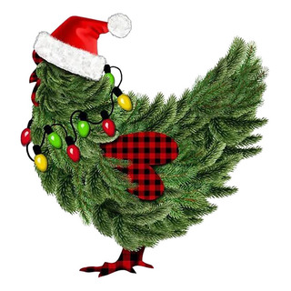 Christmas Is Better The Farm, Christmas Chicken Design Group Christmas Is Better The Farm, Christmas Chicken Design Group