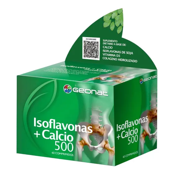 Geonat Isoflavonas Calcio Masticable 60 Comp Menopausia