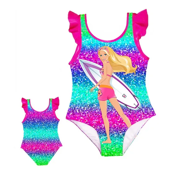 Bañador Entero Traje De Baño Barbie