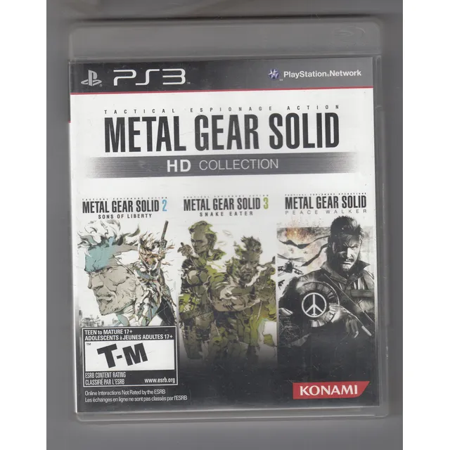 Metal Gear Solid Juego De Ps3 Original Usado Qqp Zz