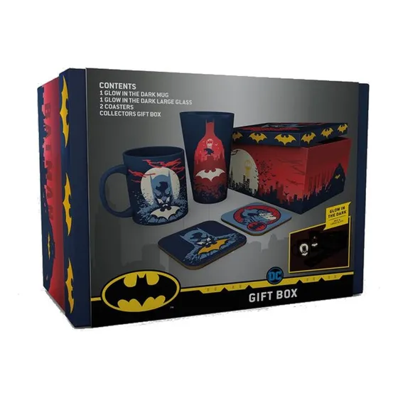 Abysse - Dc Comics - Pack Vaso Xxl+taza+2 Portavasos Glow
