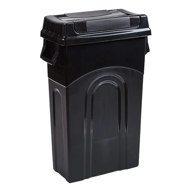 Contenedor De Basura Con Tapa Oscilante 23 Galones