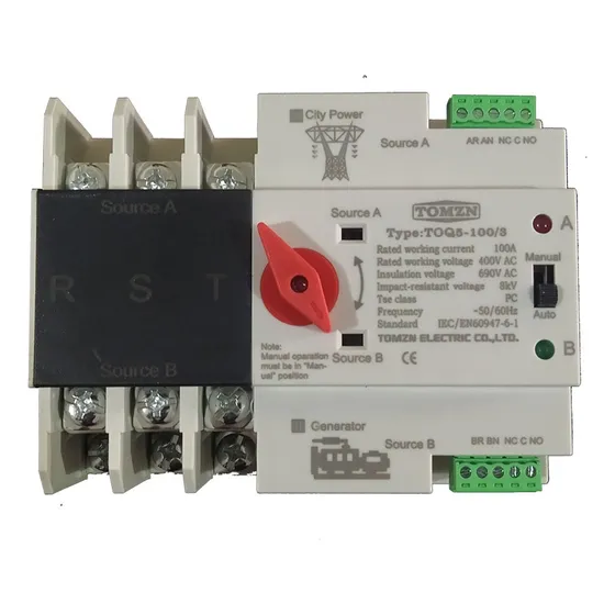 Transfer Ats 100a 3p Interruptor De Transferencia Automática