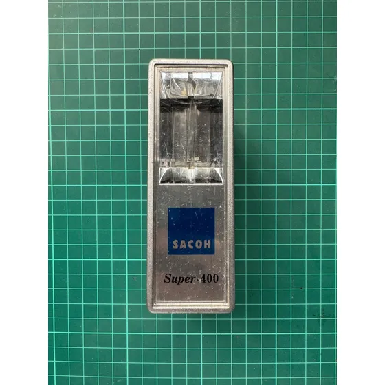 Flash Máquina Fotográfica Sacoh Super 400 Carregador Cabos