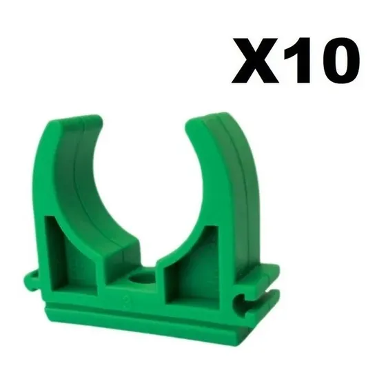 Abrazadera Plástica De 32 Mm Tuberia De Polifusión Donsen