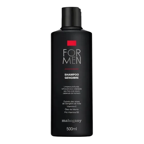 Shampoo Gengibre For Men 500ml Mahogany