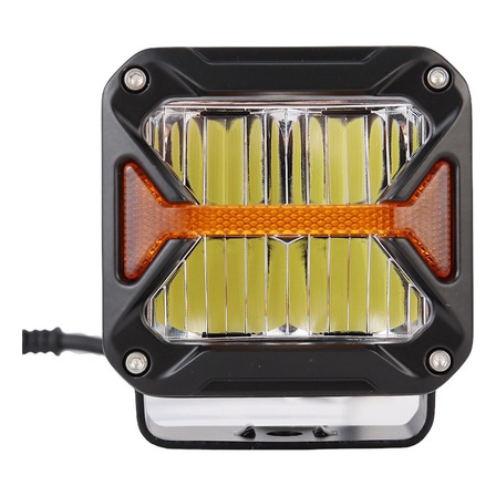 Par De Faros Led Dually Con Luz De Dia Ambar 3 Pulgadas Par De Faros Led Dually Con Luz De Dia Ambar 3 Pulgadas