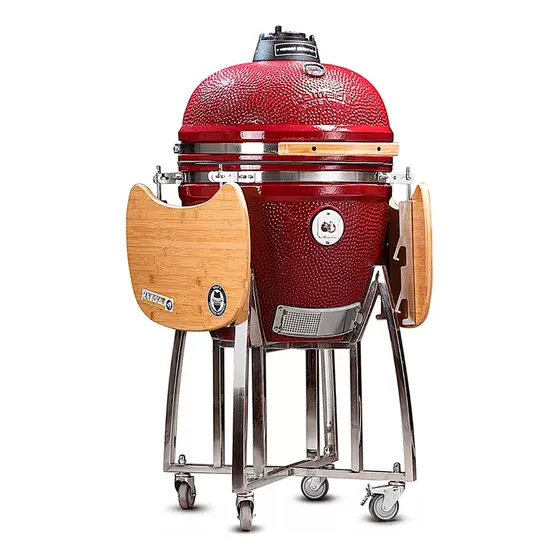 Parrilla Asador Kamado Argentino Criollo Carmin 21
