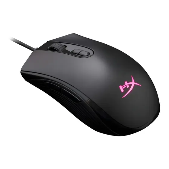 Mouse gamer de juego HyperX Pulsefire Core negro