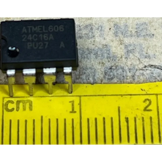 24c16a Two-wire Serie Eeprom 8pin  Atmel606 C.i. 24c16