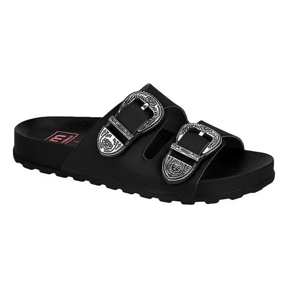 Tamanco Chinelo Slide Feminino De Fivela Moleca 5436302