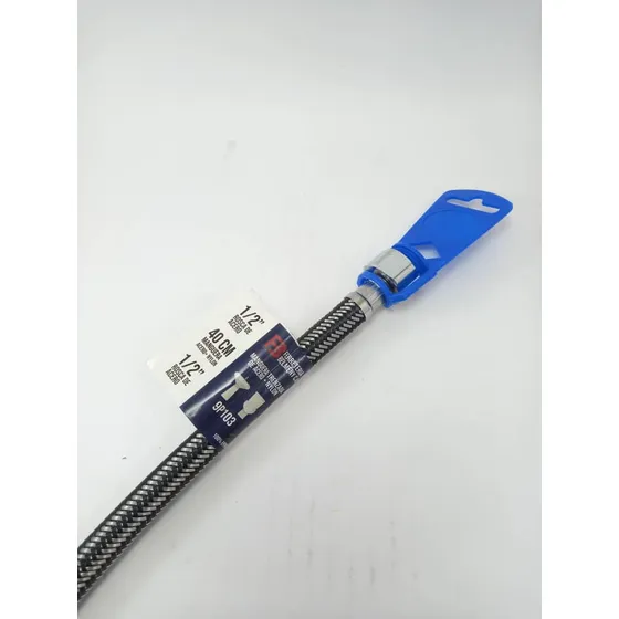 Manguera Lava-mano Metal 1/2  X 1/2  40cm Vert 35287