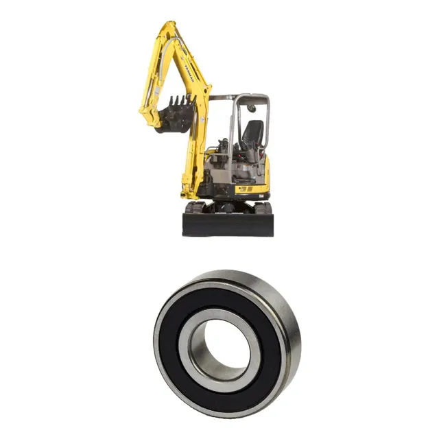Rolamento Roletes Lagarta Mini Escavadeira Yanmar Vio, 30 Mm
