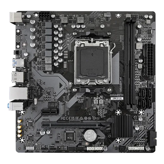 Tarjeta Madre Gigabyte B650m H - Am5 Ddr5 Micro Atx Negro