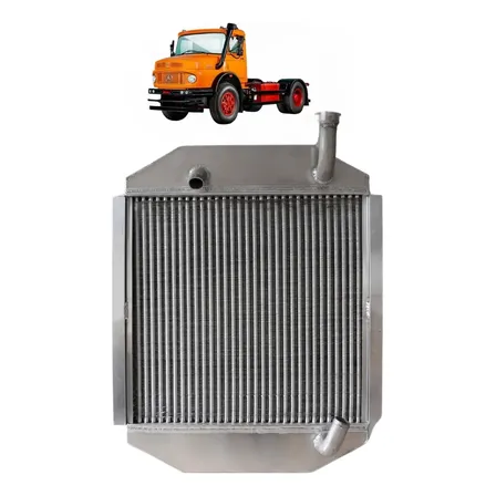 Radiador Mb 1113/1313/1513/2313 Alumínio Tubolar + Tampa