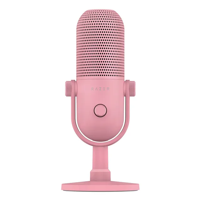 Micrófono Razer Seiren V3 Chroma - Rgb Usb Color Rosa