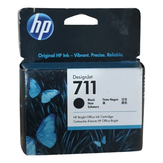 Cartucho Hp 711 Negro Cz133a 80ml