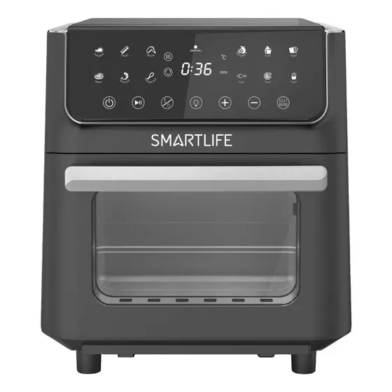 Freidora De Aire Sin Aceite Smartlife Airfryer Digital 12 L