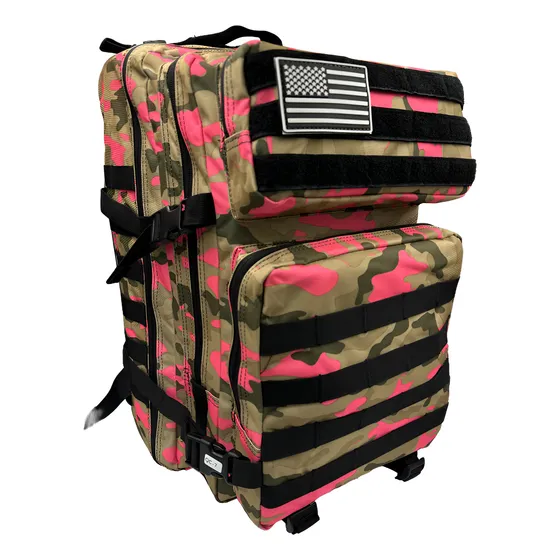 Bolso Táctico Mochila Militar Exterior Viaje Camping Oxf 45l