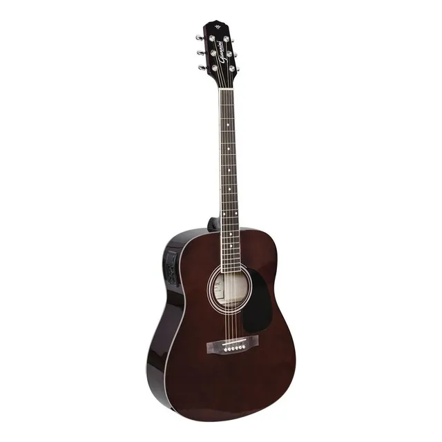 Violão Eletroacústica Giannini Performance Gd-1 Eq Para Destros Translucent Dark Wine
