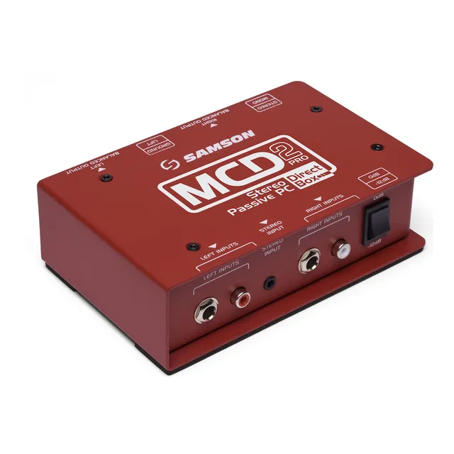 Caja Directa Estéreo Samson Mcd2pro