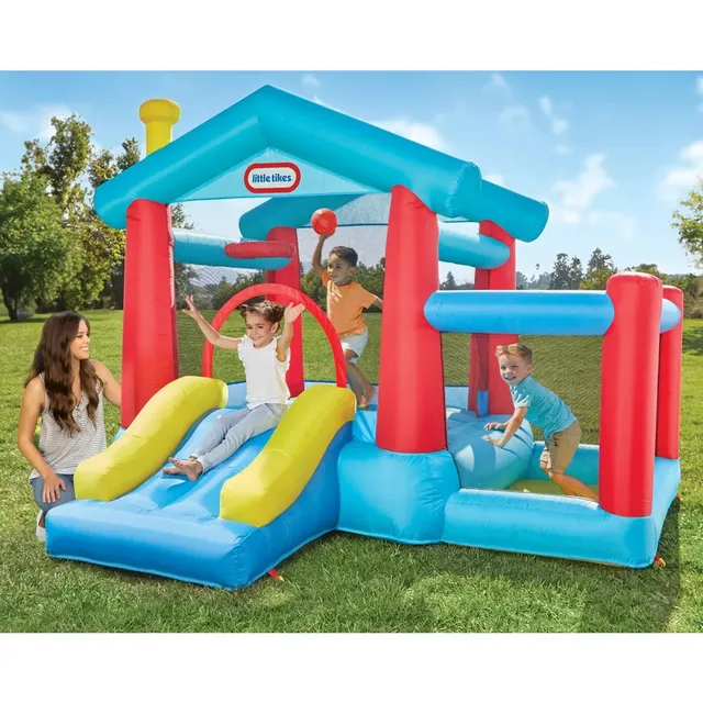 Inflable Little Tikes Brinca Brinca Con Motor Soplador