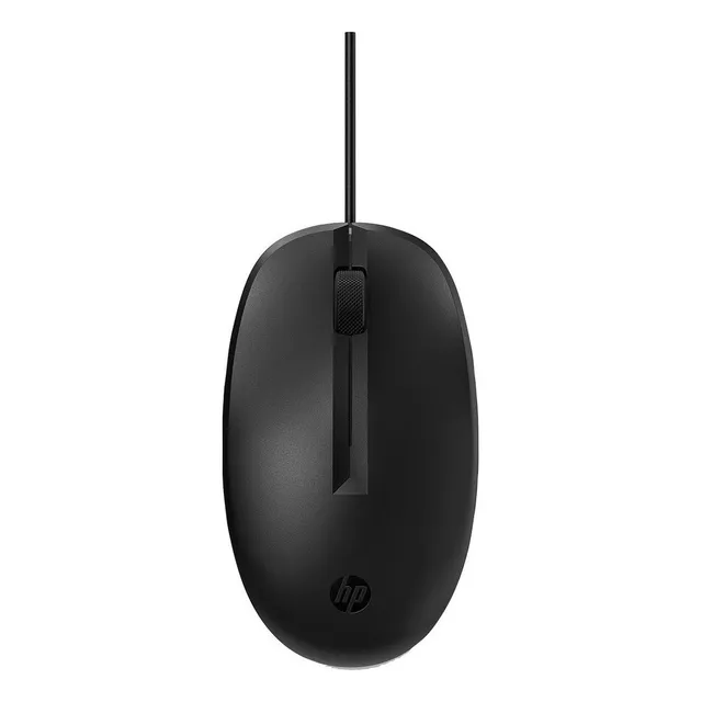 Mouse Hp 125 Alambrico (265a9aa) Color Negro