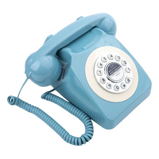 Telefone Fixo Com Mostrador Rotativo, Telefone Fixo Com Fio Telefone Fixo Com Mostrador Rotativo, Telefone Fixo Com Fio