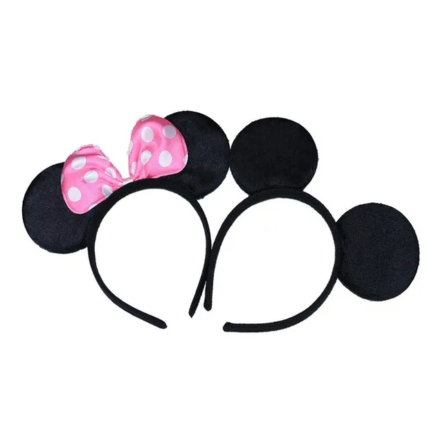 Vinchas, Orejas De Minnie Y Mikey Excelente Calidad!!!
