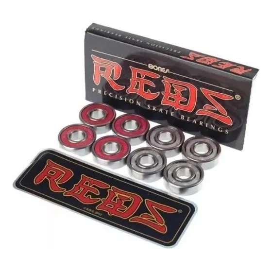 Rolamento Red Bones Skate Patins Long Board C/ Nota