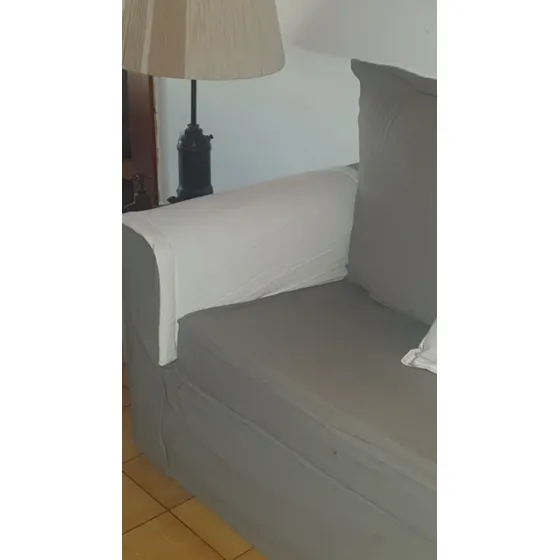 Pillow Cubre Apoyabrazos Sillón  100 X 70 Cm Tusor 
