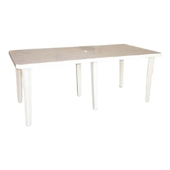 Mesa Rectangular 6 Patas 1,80 X 0,80  Art. 1076 Colombraro