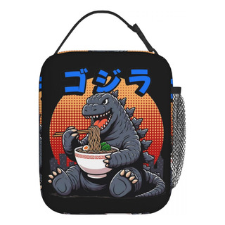 Lonchera Aislante Godzillaed Eating Ramen Lonchera Aislante Godzillaed Eating Ramen
