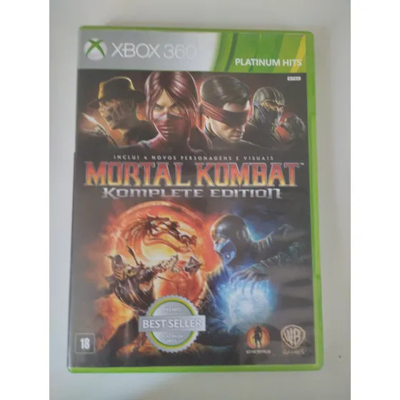 Mortal Kombat Komplet Edition Xbox 360 Platinum Hits