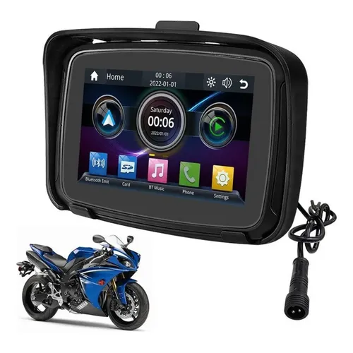 GPS Garmin BMW Motorrad Navigator VI para Moto com Tela de 5