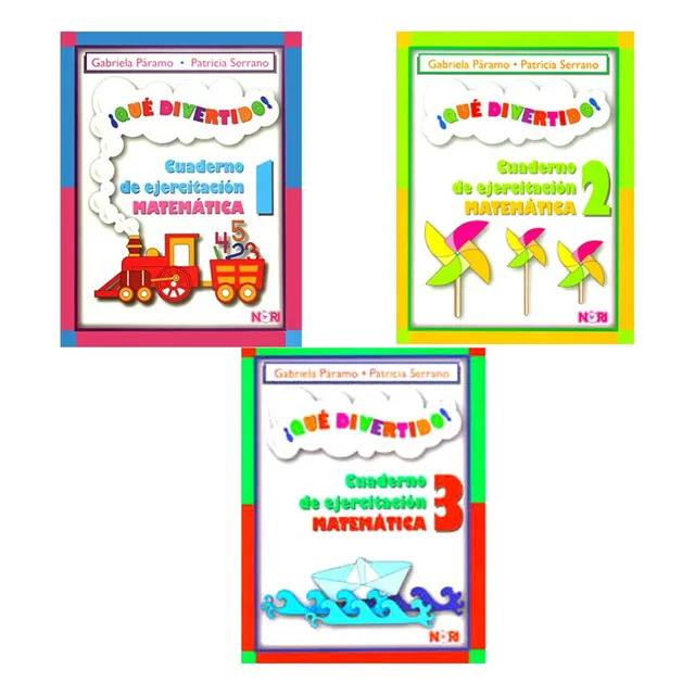 Libro Que Divertido Matematica 1 Guia De Ejercicios Noriega