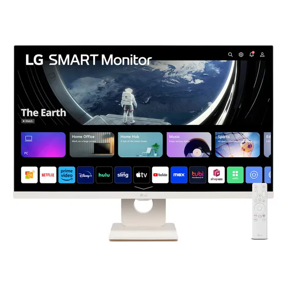 Monitor Smart LG 27sr50f-w.awh Color Blanco