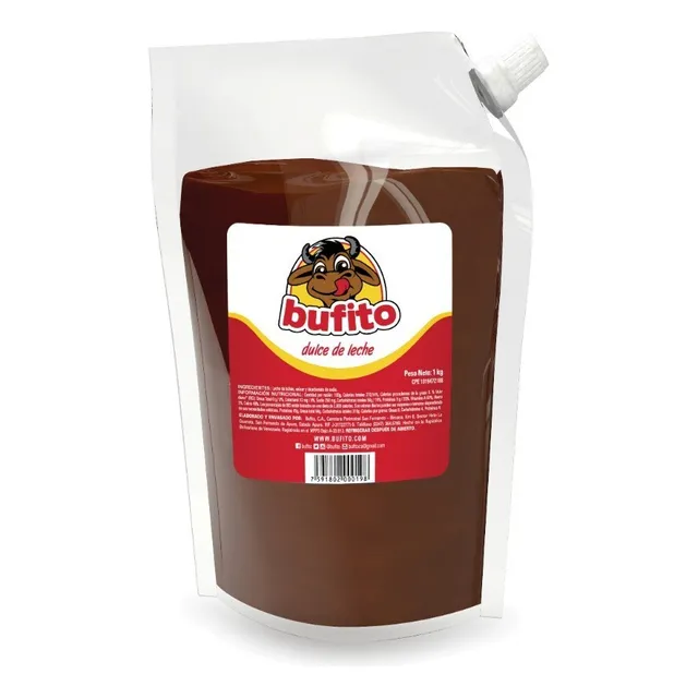 Dulce De Leche Arequipe Bufito Bolsa Flex-up 1kg