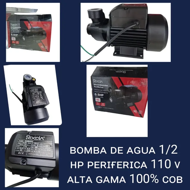 Bomba De Agua 1/2 Hp Periferica 110v.