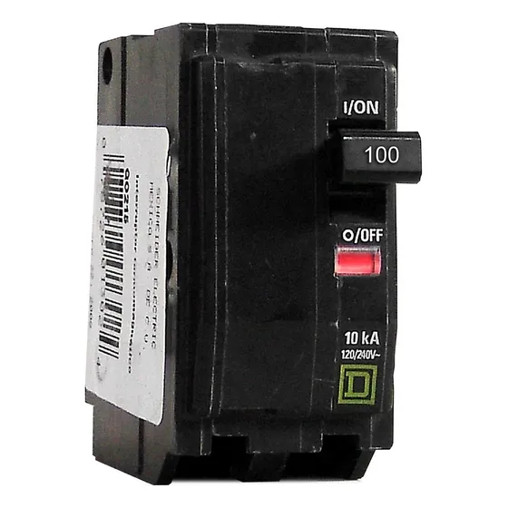 Interruptor Termomagnético 2 Polos 100a