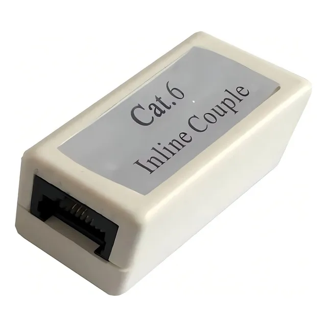 Copla Rj45 Cat6 Hembra/hembra. Union Cable Red 