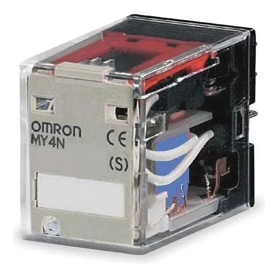 Relevador 24vac Mod. My4 Ac24 Mca. Omron