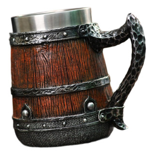 Caneca De Bebida Medieval Caneca De Barril Xícara De Chá, Caneca De Bebida Medieval Caneca De Barril Xícara De Chá,
