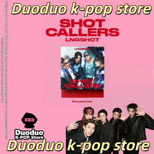 92 Mini Cartões Autoadesivos Lngshot: Shot Callers-kpop