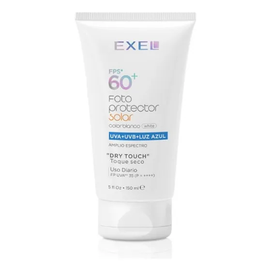Exel Fotoprotector Solar Fps 60. Uva + Uvb + Luz Azul 150ml