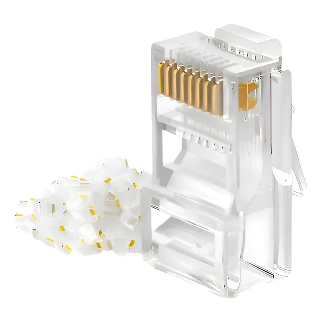 Conector Rj45, Para Cable Utp Set De 1350 Piezas