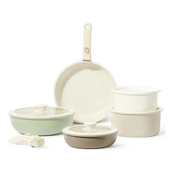 Set De Ollas 10pcs Antiadherente Cocina