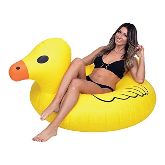 Gofloats Balsa Inflable De Tubo De Fiesta De Pato,